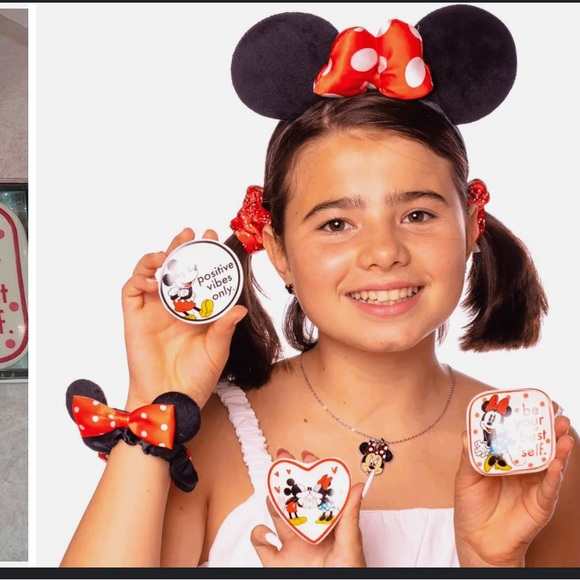 Disney Mickey and Minnie Mouse Jewelry Tray, Ceramic Trinket Dish (Set of 3) - Picture 3 of 9